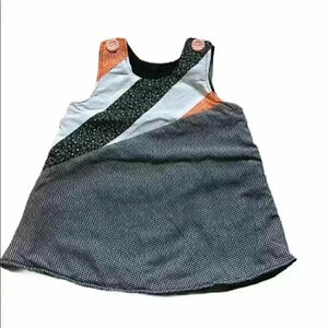 Halloween fall inspired fleece lined dress…